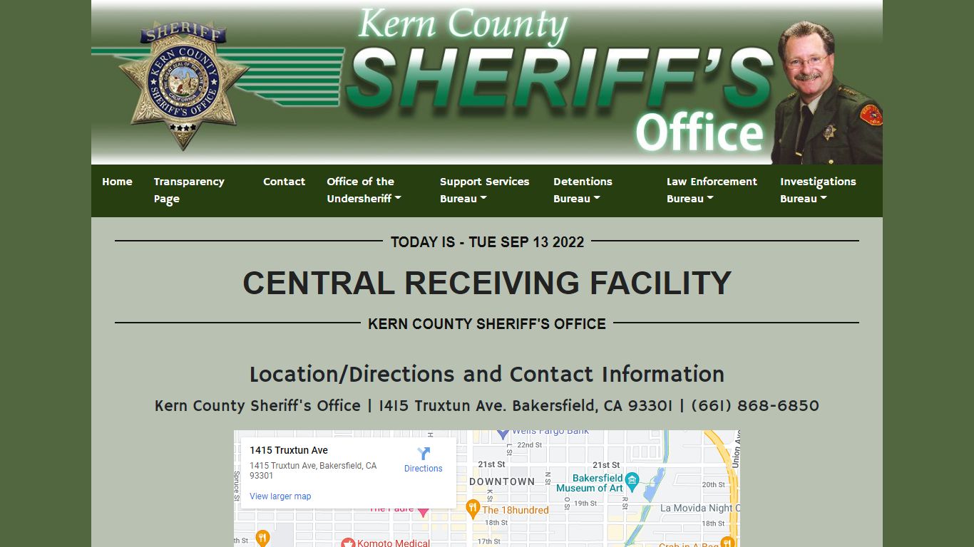 Central Receiving | KCSO